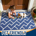 OLANLY Front Door Mat, Non-Slip Rubber Backing, Dirt Resistant and Absorbent - Image 6