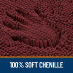 OLANLY Bathroom Rugs 36x24, Extra Soft Absorbent Chenille Bath Rugs