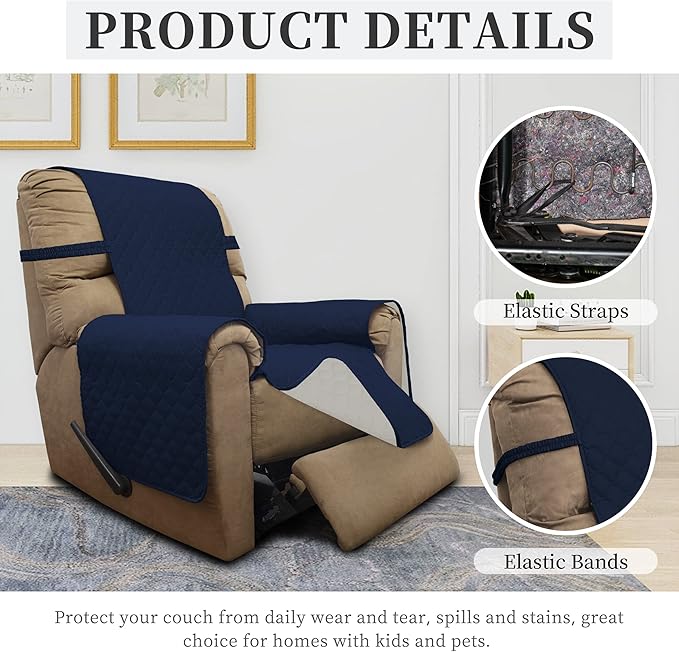 ISSUNTEX Double Protection 100% Waterproof Recliner Covers - Image 5