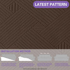ZNSAYOTX Super Stretch Sofa Cover, New Striped Sofa Covers Fitted Slipcovers - Image 5