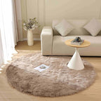 Goolela Circle Sheepskin Rug 5ft Round Fluffy Fuzzy Furry Carpet - Image 6
