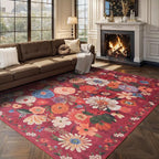 Washable Area Rug 8x10, Large Soft Rugs - Image 4