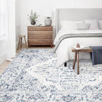 10x14 Area Rugs for Living Room: Washable Rug Vintage Large Rugs Soft Non Slip - Image 3