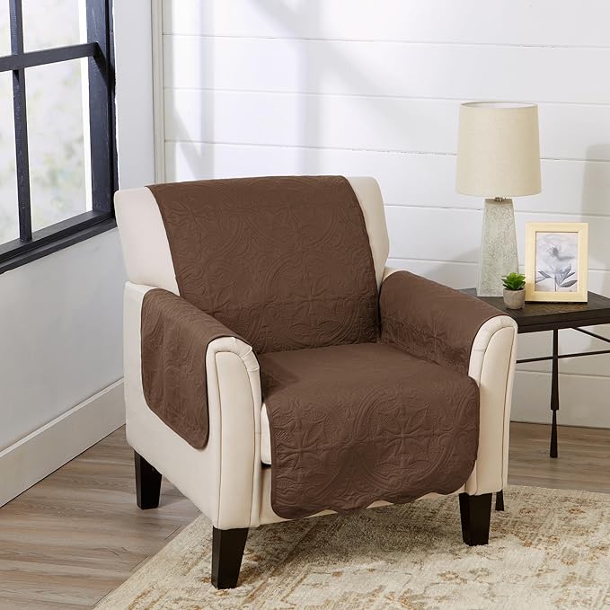 Great Bay Home Reversible Chair Cover by GreatBayHome