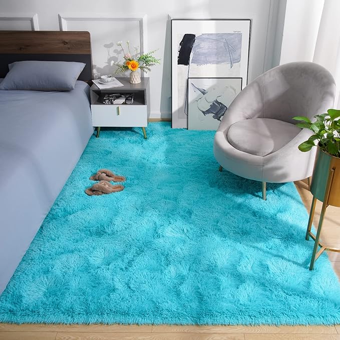 Amearea Premium Soft Area Rug 4x5.3 Feet, Fluffy Carpet - Image 4