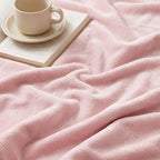 Bedsure GentleSoft Fleece Bed Blankets Full Size Pink - Image 5