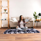 Runner Rugs for Bedroom 2x6 Soft Shag Bedside Rug, Fluffy Area Rug Throw Rugs - Image 5