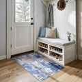 Washable Area Rugs 3x4 Non-Slip Modern Abstract Soft by RELEANY