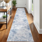 IOHOUZE Abstract Runner Rug 2x12 Ft Washable Runners by iOhouze