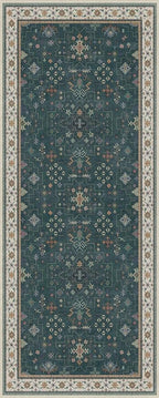 Dark Green 2x5 Kitchen Rug - Image 8