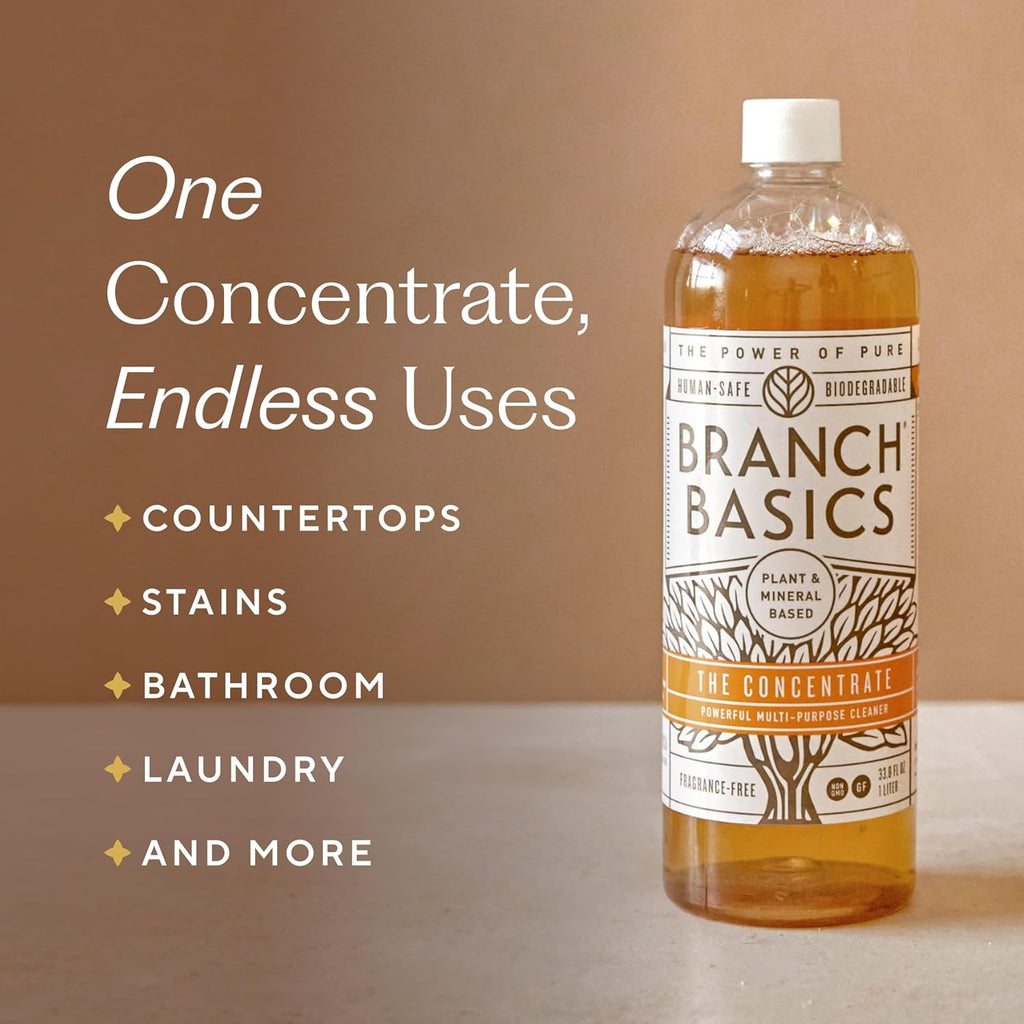 Branch Basics Premium Kit: All-Purpose, Glass, Bathroom, Hand Wash, Laundry