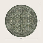 Lofus 4ft Area Rugs for Living Room, Soft Boho Carpets for Bedroom Dining Room - Image 2