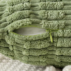 MIULEE Pack of 1 Spring Sage Green Long Body Lumbar Decorative Throw Pillow - Image 5