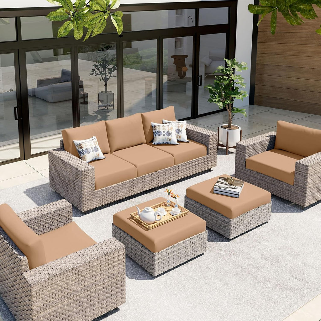 Waterproof Couch Cushion Covers, Stretch Sofa Seat Slipcovers