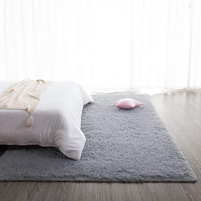 TWINNIS Super Soft Shaggy Rugs Fluffy Carpets, 6x9 Feet, Indoor Modern Plush - Image 7