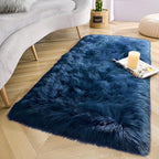 LOCHAS Soft Fluffy Faux Fur Rugs - Image 3