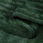 BEDELITE Fleece Blanket Twin Size – 3D Ribbed Jacquard Soft and Warm Decorative - Image 9