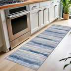 KOZYFLY Modern Abstract Washable Rug Runner 2x7 Hallway Runner Rug Non-Slip - Image 3