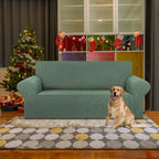 KEKUOU Stretch Loveseat Sofa Cover Slipcover, Couch Covers - Image 2