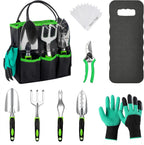 Bonsai Tools Set, 20-Piece Bonsai Tools Set with Waterproof Repotting Mat, Pruning Shears, Scissors & Training Wire - Indoor Gardening Starter Gifts for Women, Men & Beginners