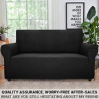 ZNSAYOTX Super Stretch Couch Cover Love Seat Sofa Covers - Image 5