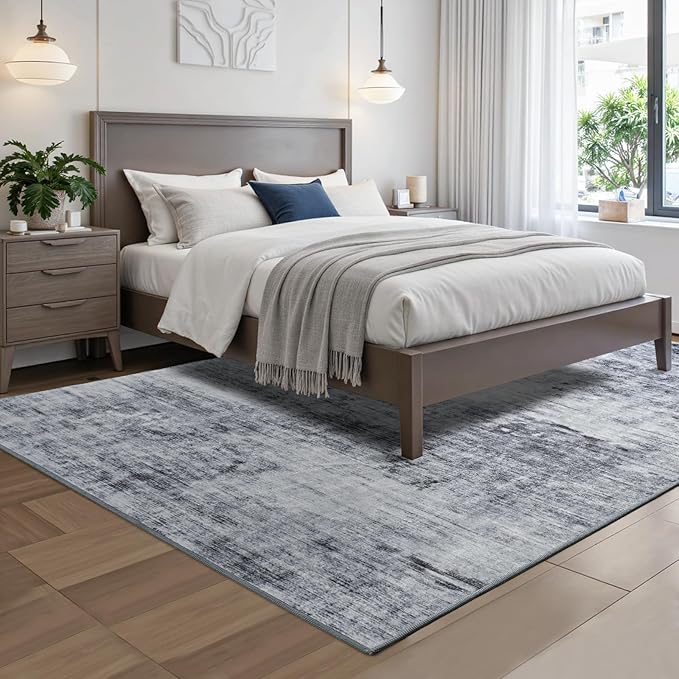 Toneed 5x7 Area Rugs for Living Room Bedroom Dining Room Washable Rug Modern - Image 4