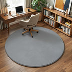 Amearea Grey Round Area Rugs 5ft Washable Circle Rugs - Image 7