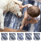 Lansny Modern Abstract Runner Rug 2x5 - Image 7