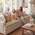 Softalker Waterproof Couch Cover for Dogs Washable Non-Slip Sofa Protector