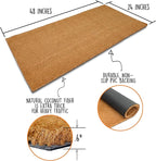 MAINEVENT Blank Mat 48x24 Inch, Plain Oversized Doormat - Image 2