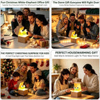 Frog Lamp Night Light, Cute Funny Gag Gift, White Elephant Idea
