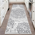 HEBE Hallway Runner Rug 2'x6' Washable Vintage Kitchen Rugs Non Slip Laundry by HEBE