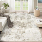 XLUEZ 5x7 Area Rugs for Living Room, Washable Modern Abstract Large Area Rug by XLUEZ
