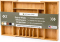 Silverware & Utensil Drawer Organizer, 18.5-33 in, Bamboo
