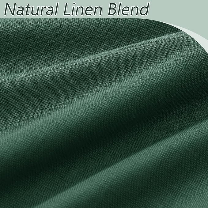 Guken 100% Blackout Curtains 120 Inch Length 2 Panels Set - Image 4