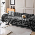 HANDONTIME Boho Geometric Couch Covers by HANDONTIME