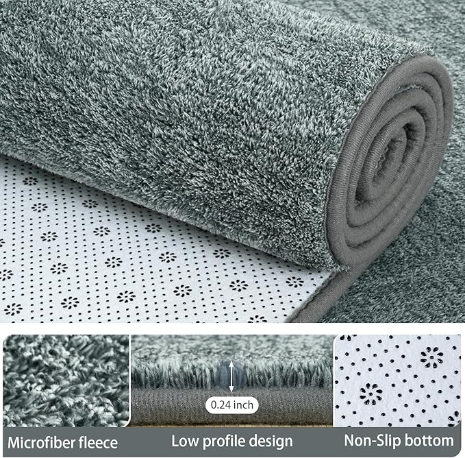 AROGAN Small Washable Area Rugs - Image 3