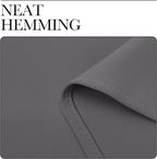 NICETOWN Grey Window Curtains for Bedroom - Image 8