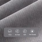 Couch Cover for Sofa Pet Friendly, Light Gray 71" x 134"