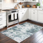 IOHOUZE Abstract Area Rug 3x5 Ft Washable Rugs - Image 2