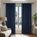 Deconovo Blackout Curtains, Thermal Insulated, W52 x L108 2 Panels, Back Tab by Deconovo