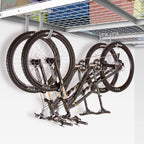FLEXIMOUNTS 4 Pack Add-On Storage Flat Hooks, White