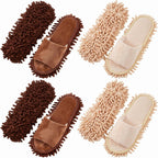 Jecery Microfiber Clean Mop Slipper