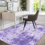 Washable Area Rugs 5'x8' Non-Slip Modern Abstract Soft - Image 3