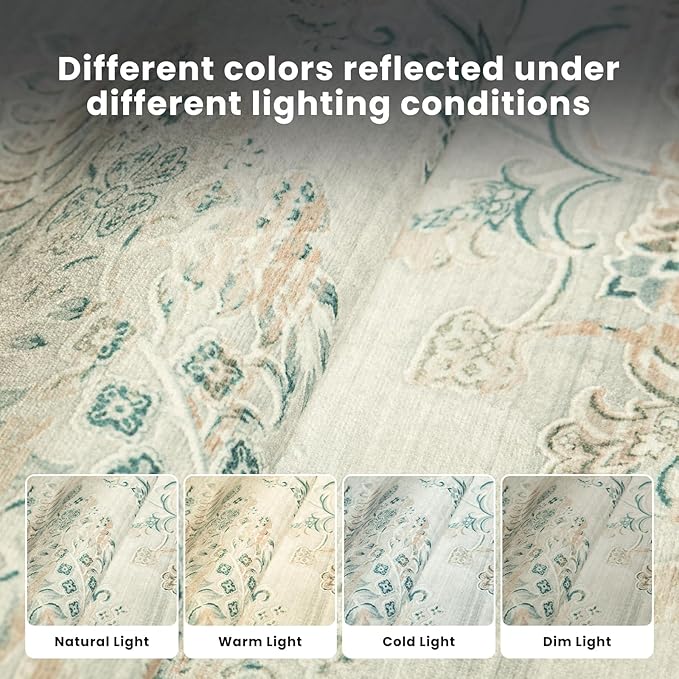 Washable Rugs 8x10 Area Rugs for Living Room-Modern Abstract Rugs for Bedroom - Image 5