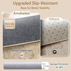 Amdrebio Beige Round Area Rug 4Ft - Image 6