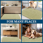 OLANLY Dog Door Mat for Muddy Paws 70x35, Absorbs Moisture and Dirt, Absorbent - Image 8