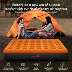Luxchoice Air Mattress Queen with Cordless Pump 9'' Camping Air Mattress