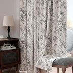 jinchan Blackout Floral Curtains - Image 6