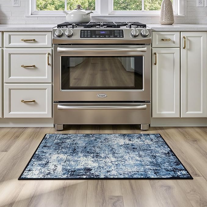 Rugflix 2x3 Entrance Rugs, Entry Rug Washable Non-Slip Stain-Resistant Low Pile - Image 3